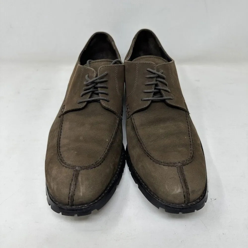 Cole Haan Mens Size 11 M NikeAir Brown Suede Leather Dress Shoe C11050